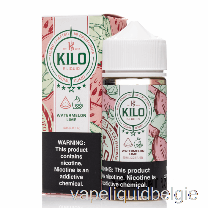 Vape België Watermeloen Limoen - Kilo Revival - 100ml 3mg